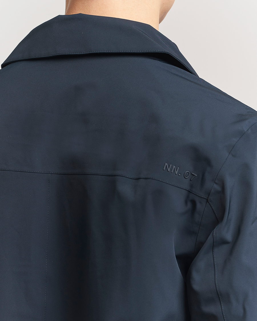 Men | Coats & Jackets | NN07 | Kim Waterproof Car Coat Navy Blue