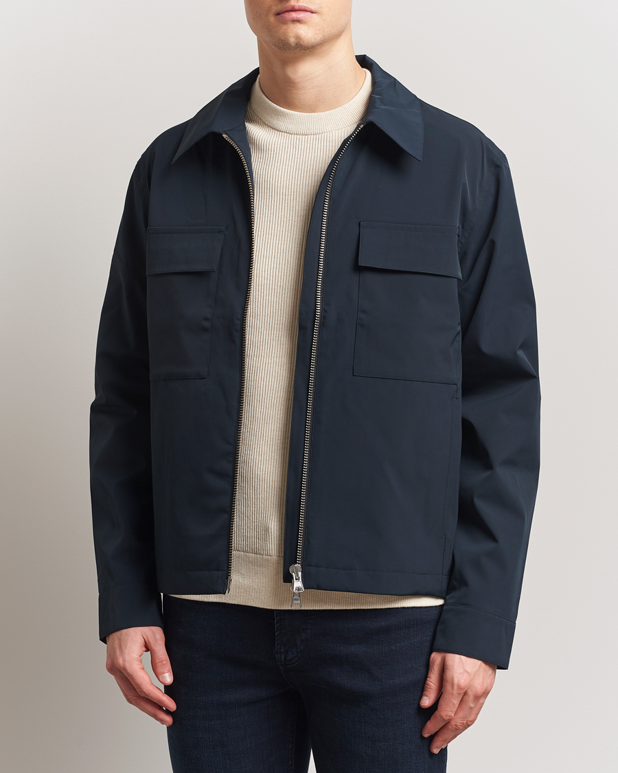 Men | Coats & Jackets | NN07 | Alban Bomber Jacket Navy Blue