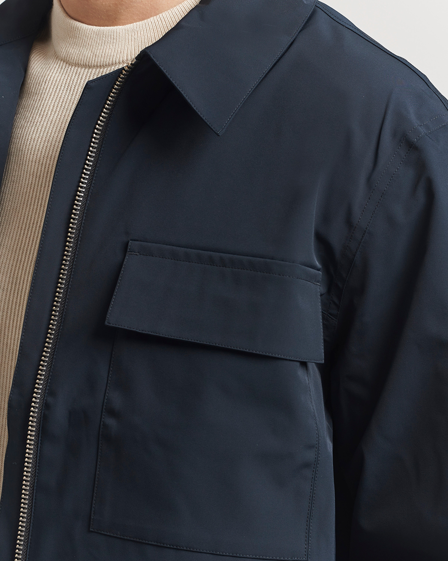 Men | Coats & Jackets | NN07 | Alban Bomber Jacket Navy Blue