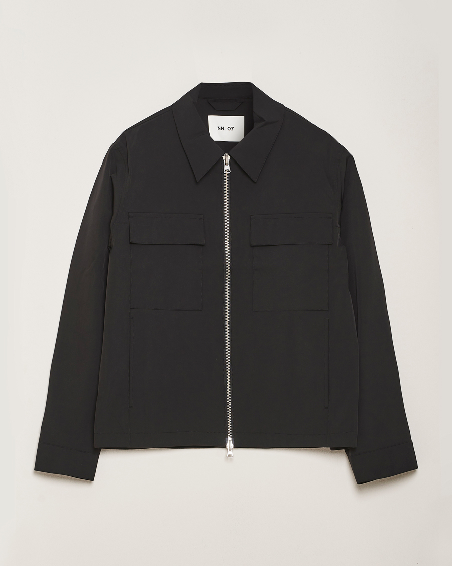 Men | Coats & Jackets | NN07 | Alban Bomber Jacket Black