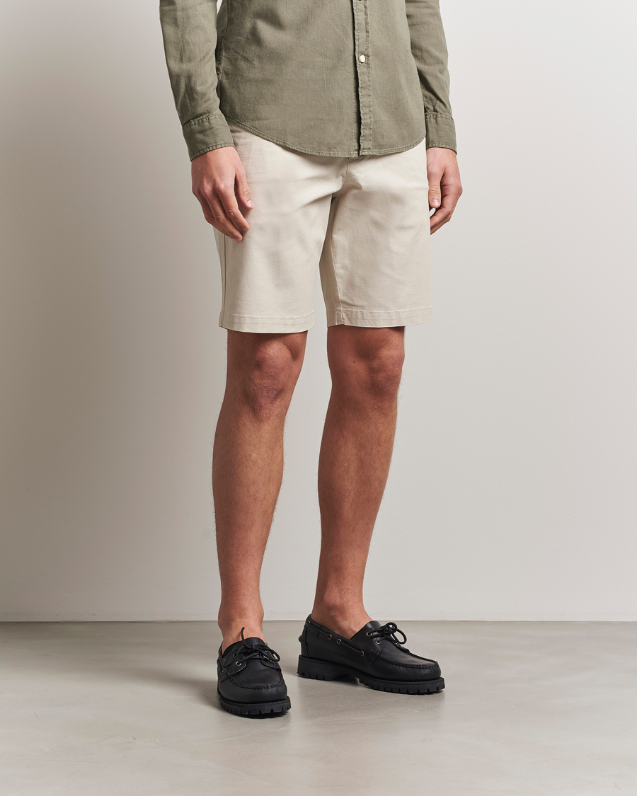 Men | Shorts | Dockers | Slim Cotton/Linen Shorts Sahara Khaki