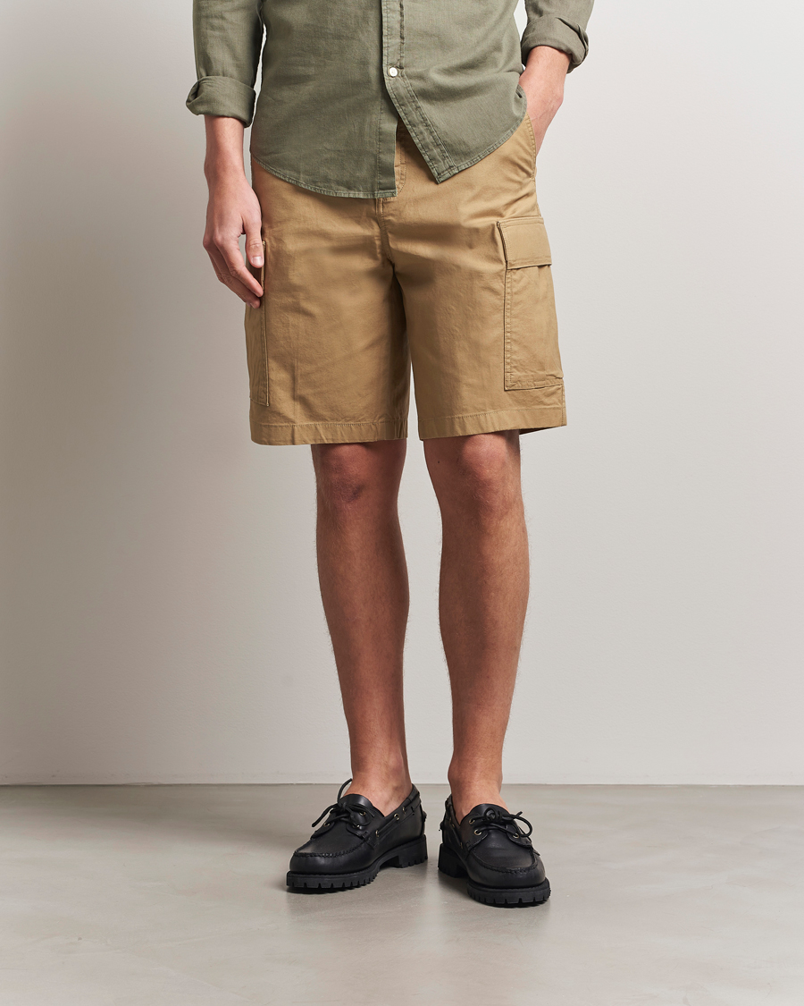 Men | Shorts | Dockers | Straight Cargo Shorts Harvest Gold