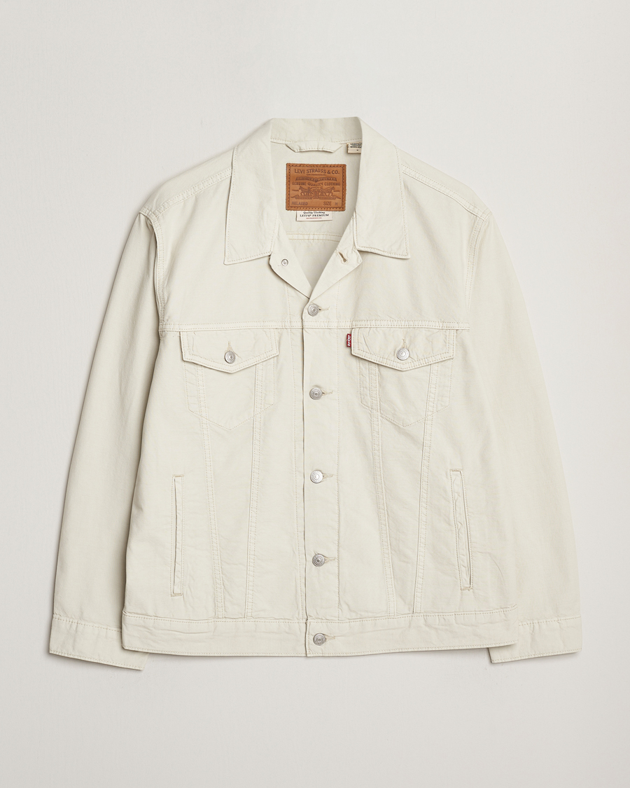 Men | Coats & Jackets | Levi's | Relaxed Fit Trucker Jacket Silver Birch