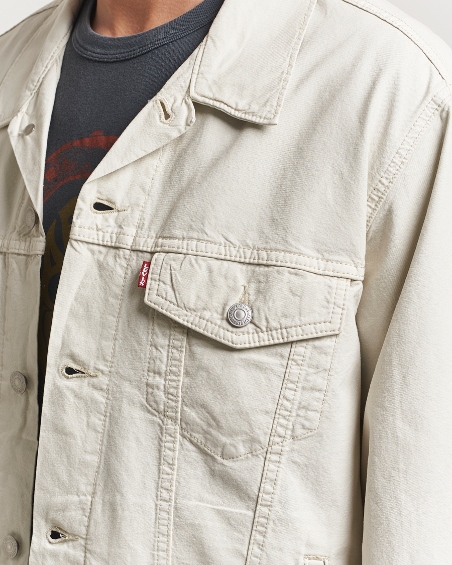 Men | Coats & Jackets | Levi's | Relaxed Fit Trucker Jacket Silver Birch