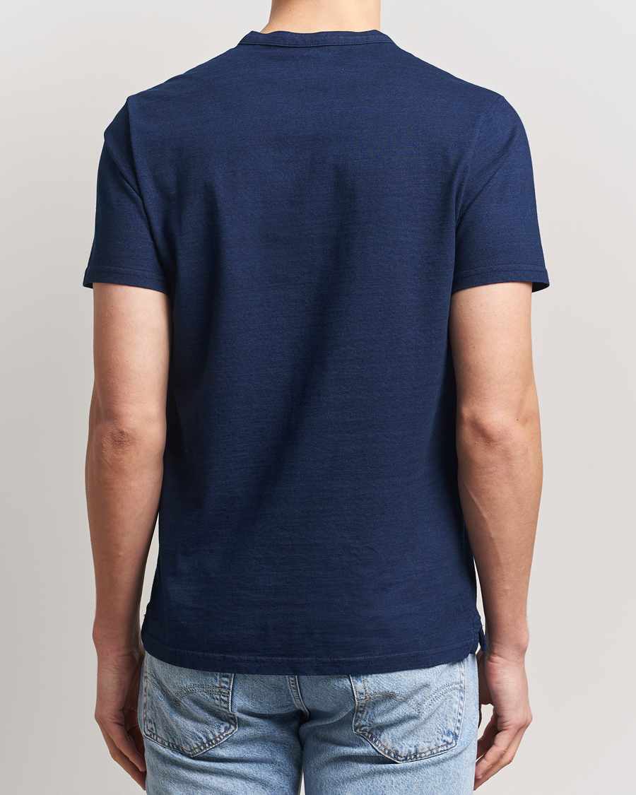 Men | T-Shirts | Levi's | Short Sleeve Henley Dark Indigo