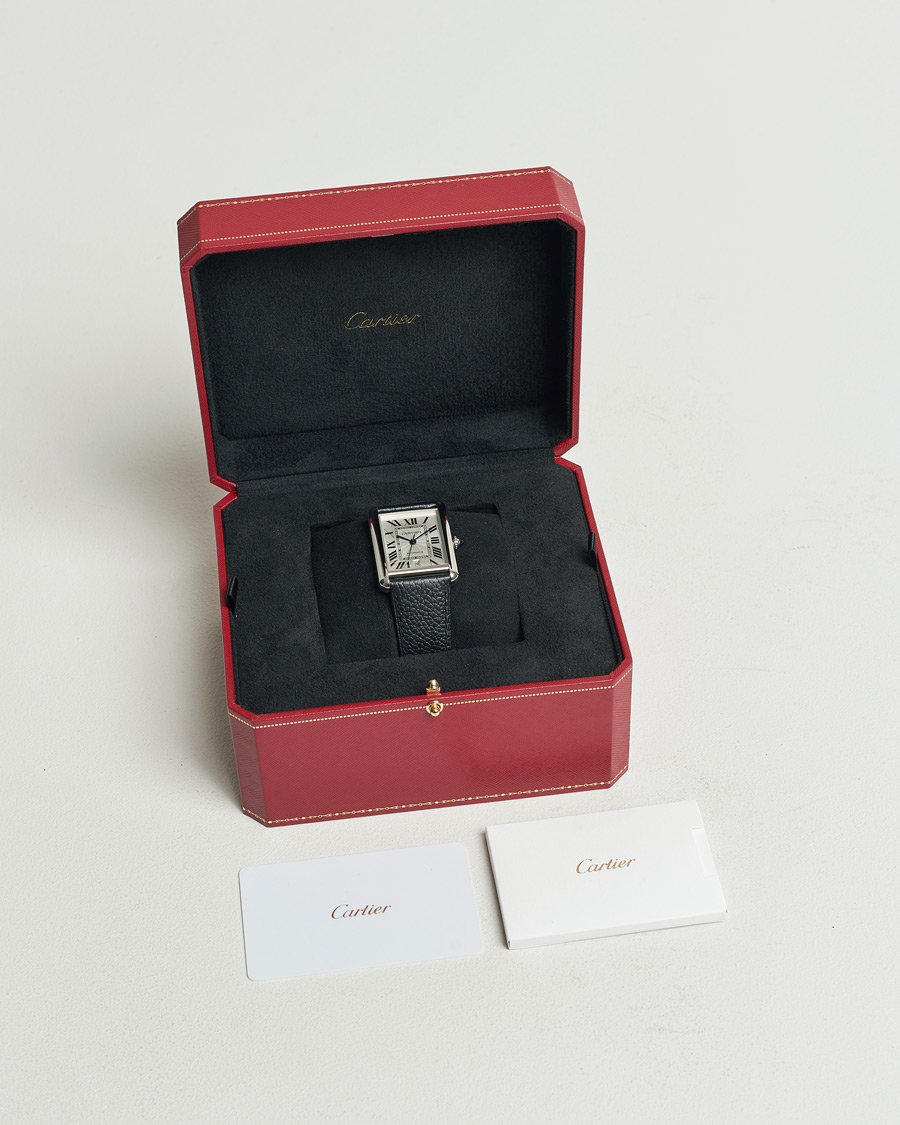 Men | Pre-Owned & Vintage Watches | Cartier Pre-Owned | Tank Must Extra Large