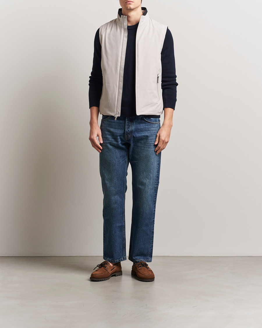 Men | Gilets | Woolrich | Sailing Two Layer Vest Dove