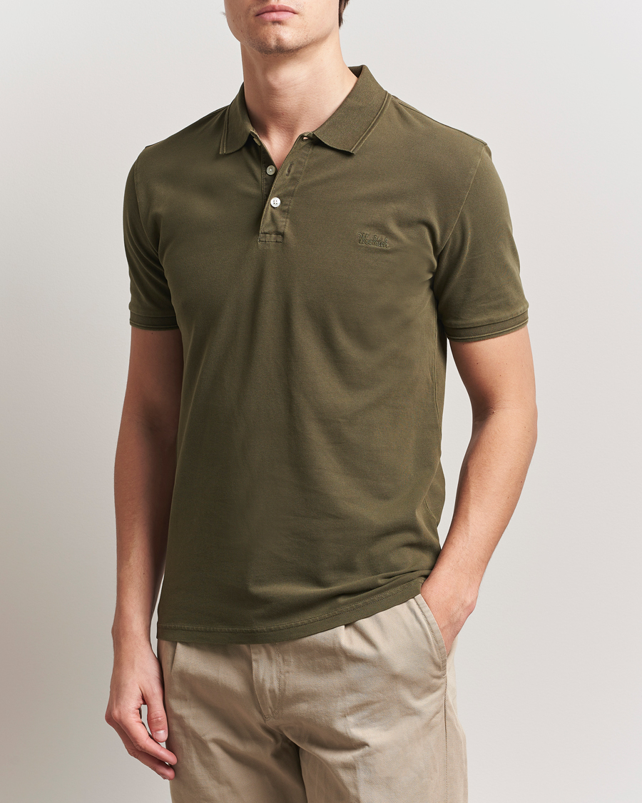 Men | Polo Shirts | Woolrich | Mackinack Polo Greenstone