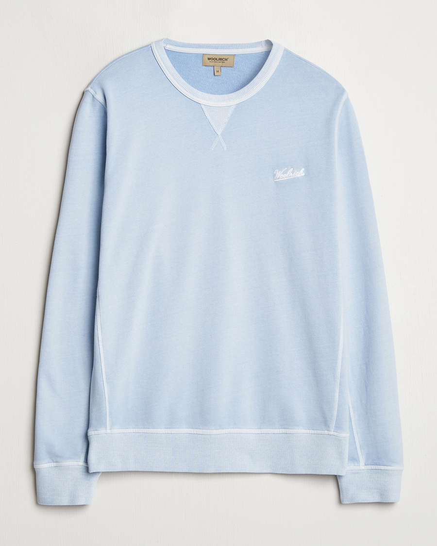 Men | Sweaters & Knitwear | Woolrich | Garment Dyed Crewneck Flask