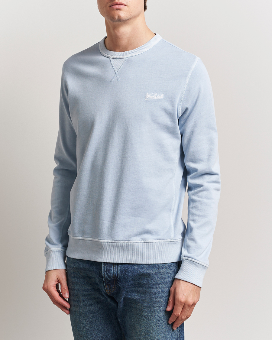 Men | Sweaters & Knitwear | Woolrich | Garment Dyed Crewneck Flask