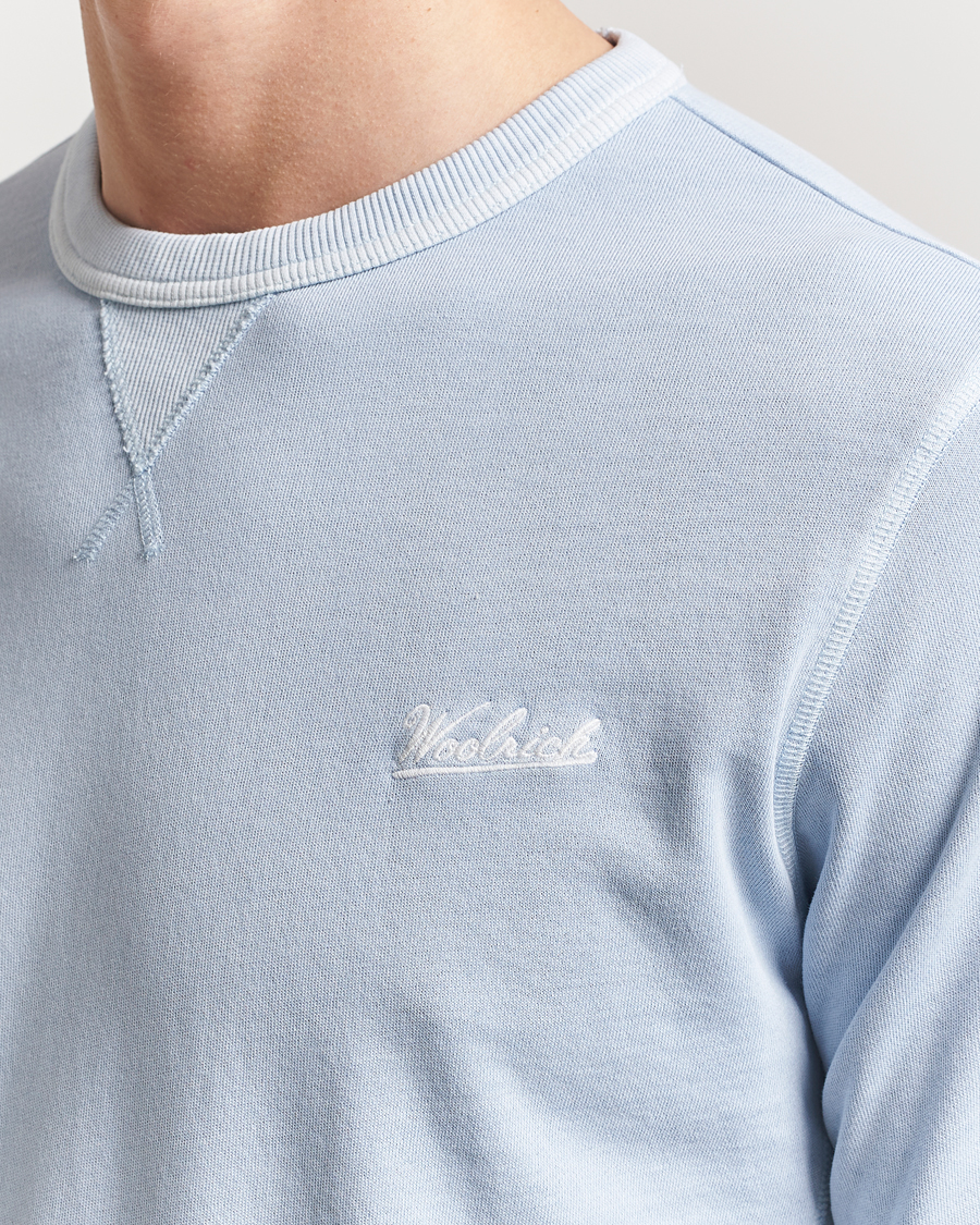Men | Sweaters & Knitwear | Woolrich | Garment Dyed Crewneck Flask