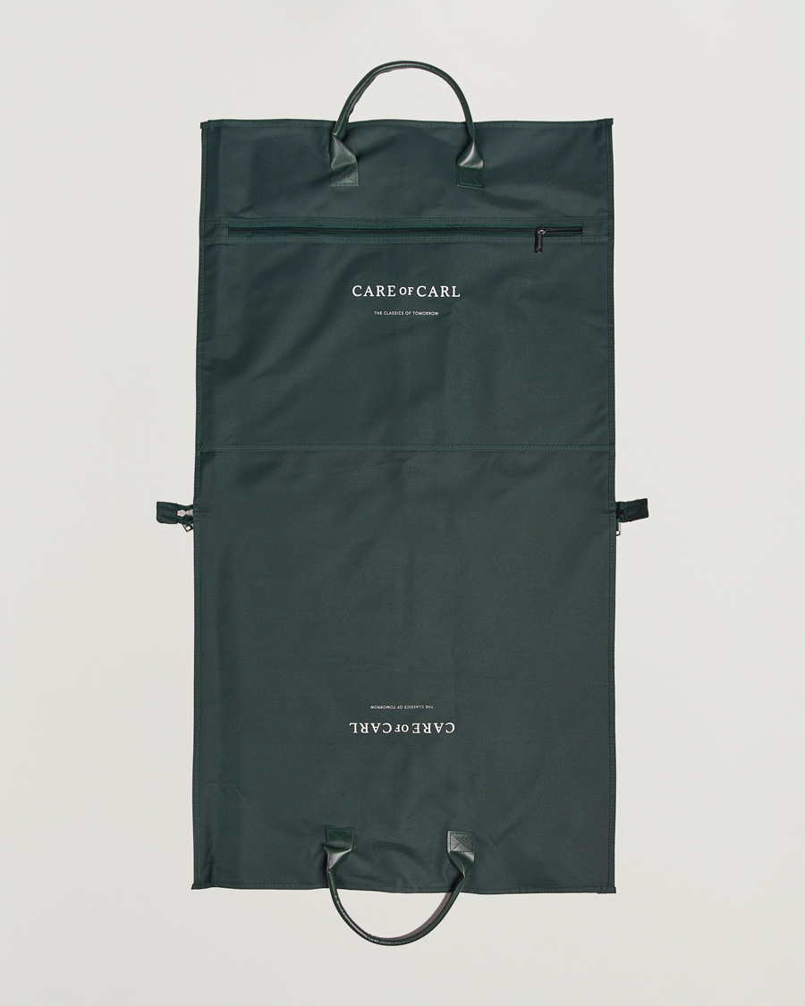 Men | Care with Carl Garment Bag Classic Green | Care with Carl | Garment Bag Classic Green