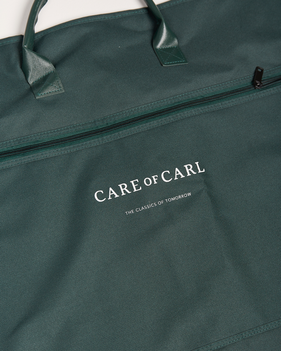 Men | Care with Carl Garment Bag Classic Green | Care with Carl | Garment Bag Classic Green