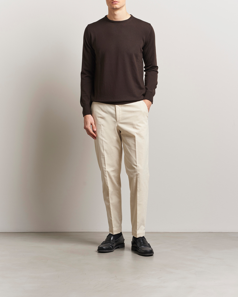 Men | Trousers | BOSS BLACK | Perin Spring Cord Trousers Open White
