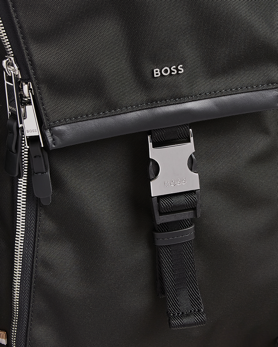 Men | Bags | BOSS BLACK | Highway Travel Backpack Black