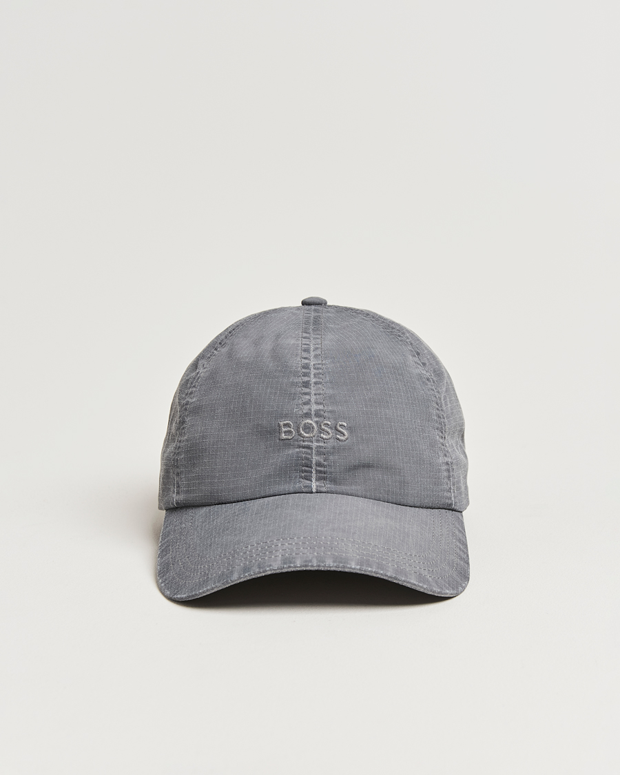Men | Hats & Caps | BOSS ORANGE | Derrel Washed Logo Cap Black