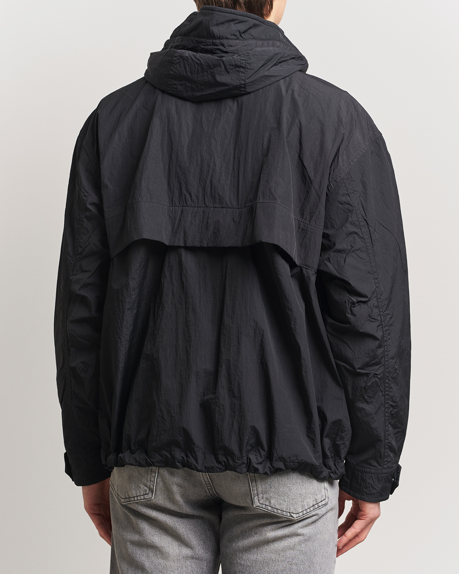 Men | Coats & Jackets | BOSS ORANGE | Obosco Nylon Hooded Jacket Black