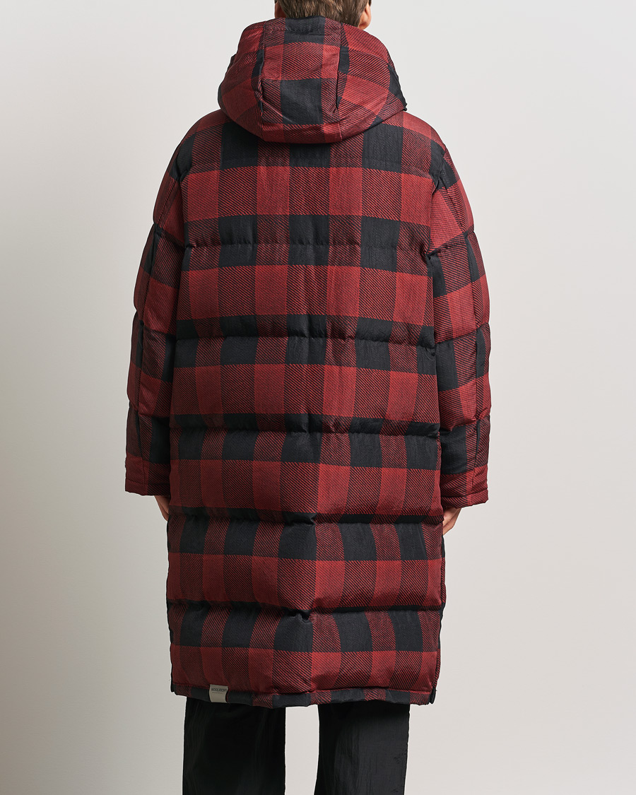 Men | Coats & Jackets | Woolrich | Quilted Check Parka by Todd Snyder Red/Black