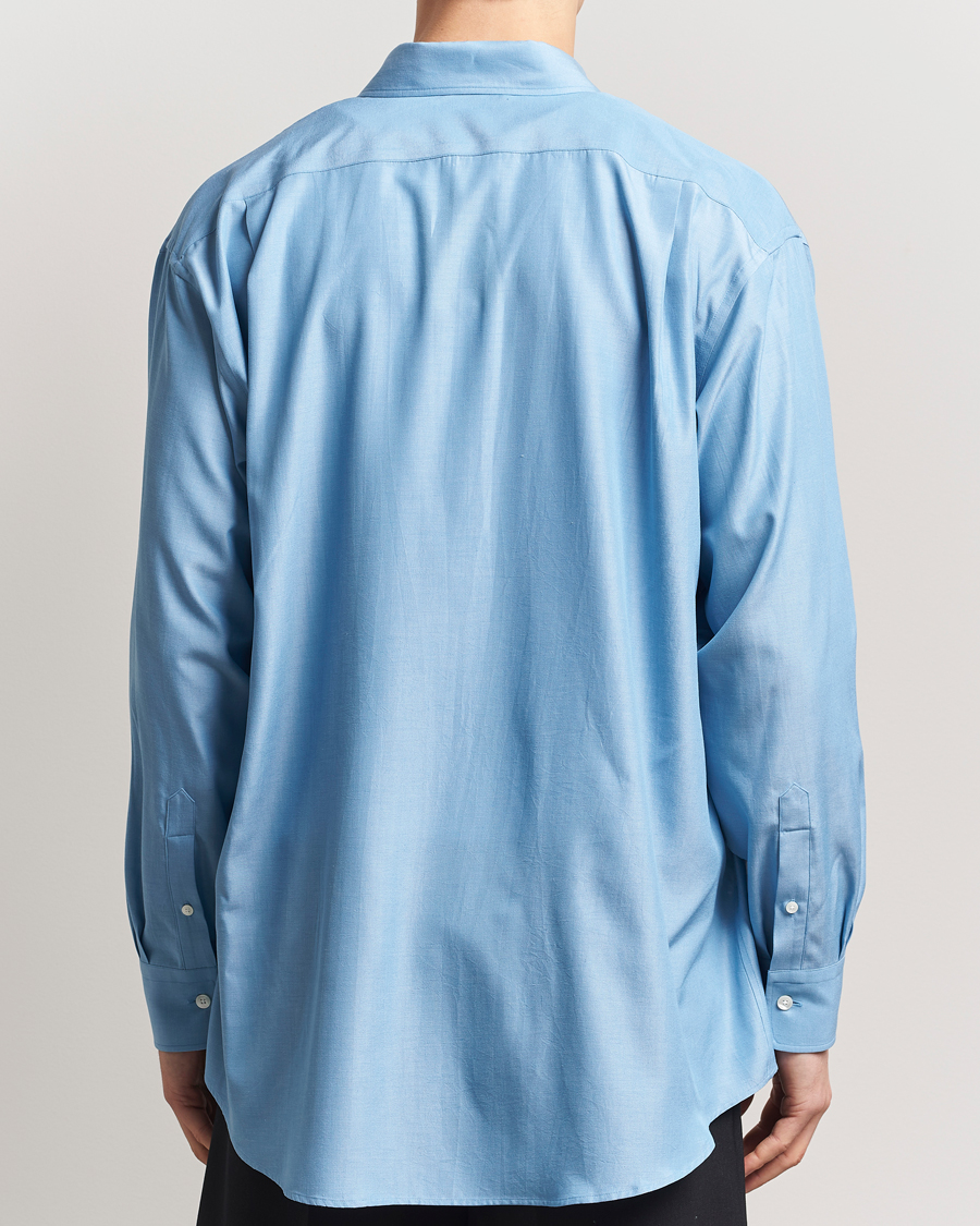 Men | Shirts | Auralee | Button Down Shirt Sax Blue