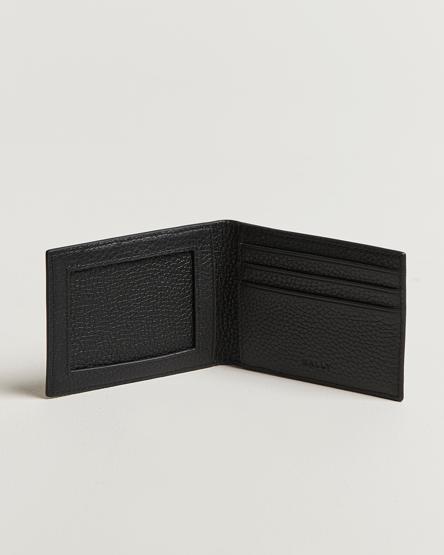 Men | Wallets | Bally | RBN Leather Billfold Black