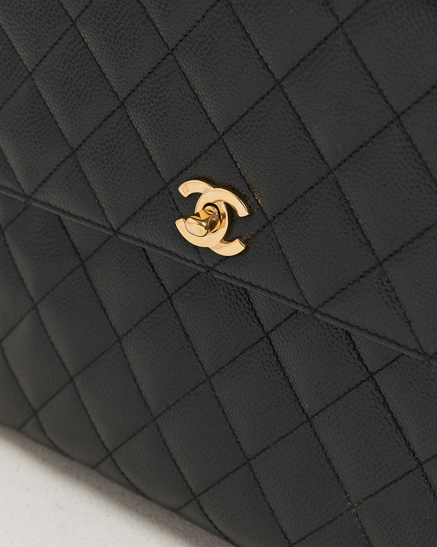 Men | Gifts for Her | Chanel Pre-Owned | Kelly Top Handle Bag Black Caviar