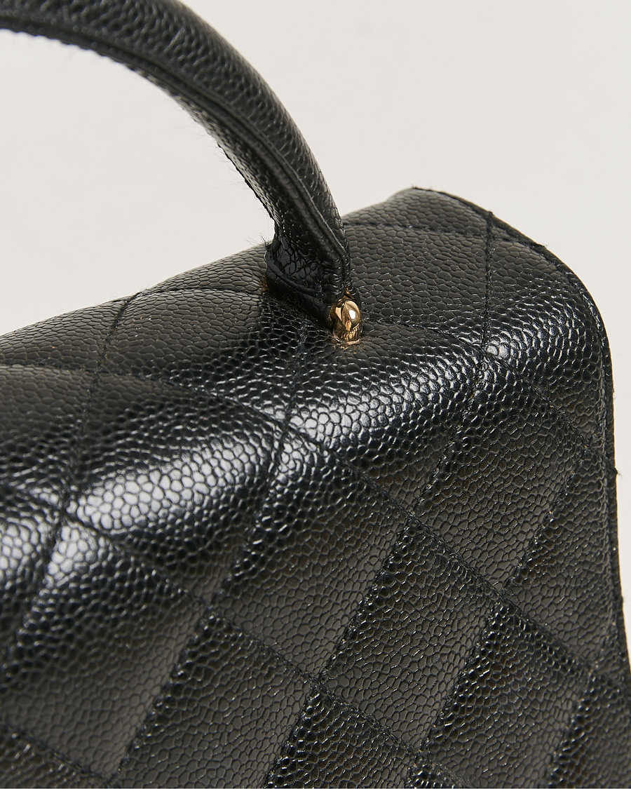 Men | Gifts for Her | Chanel Pre-Owned | Kelly Top Handle Bag Black Caviar