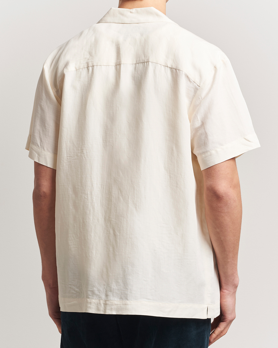 Men | Shirts | A.P.C. | Roy Woven Short Sleeve Shirt Ecru