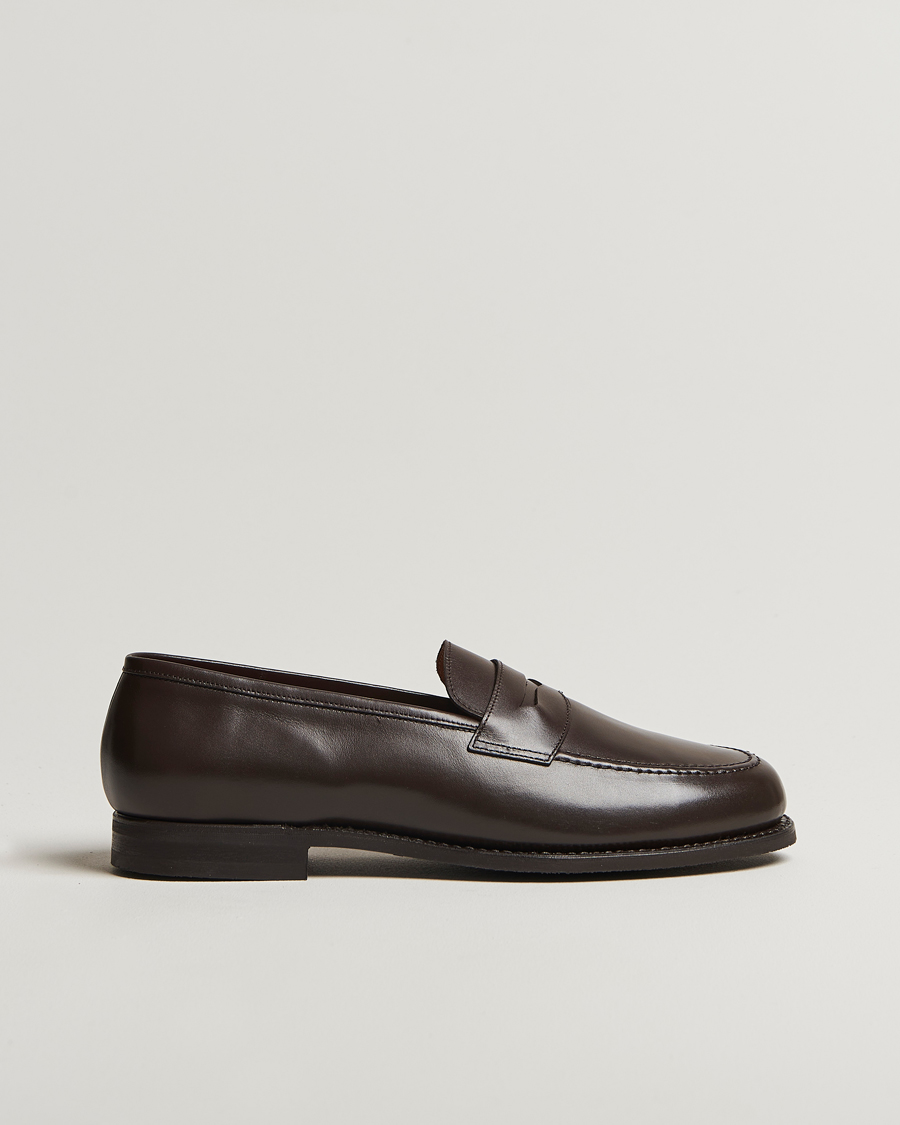 Men | Loafers | Myrqvist | Stenhammar II Loafer Dark Brown Calf