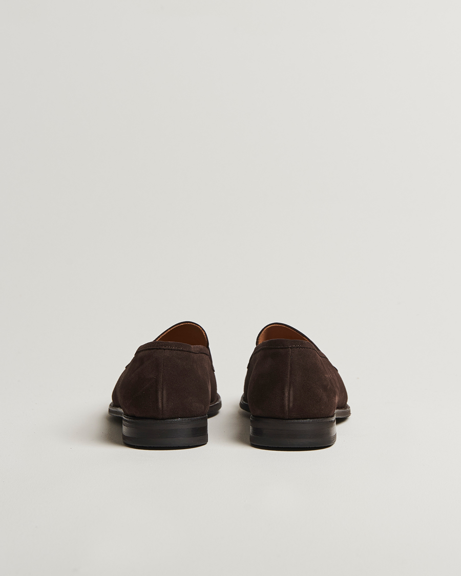 Men | Loafers | Myrqvist | Stenhammar II Loafer Dark Brown Suede