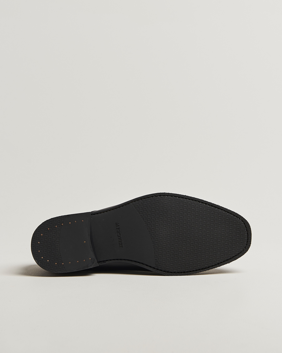 Men | Monk Strap Shoes | Myrqvist | Ålsten Double Monkstrap Black Calf