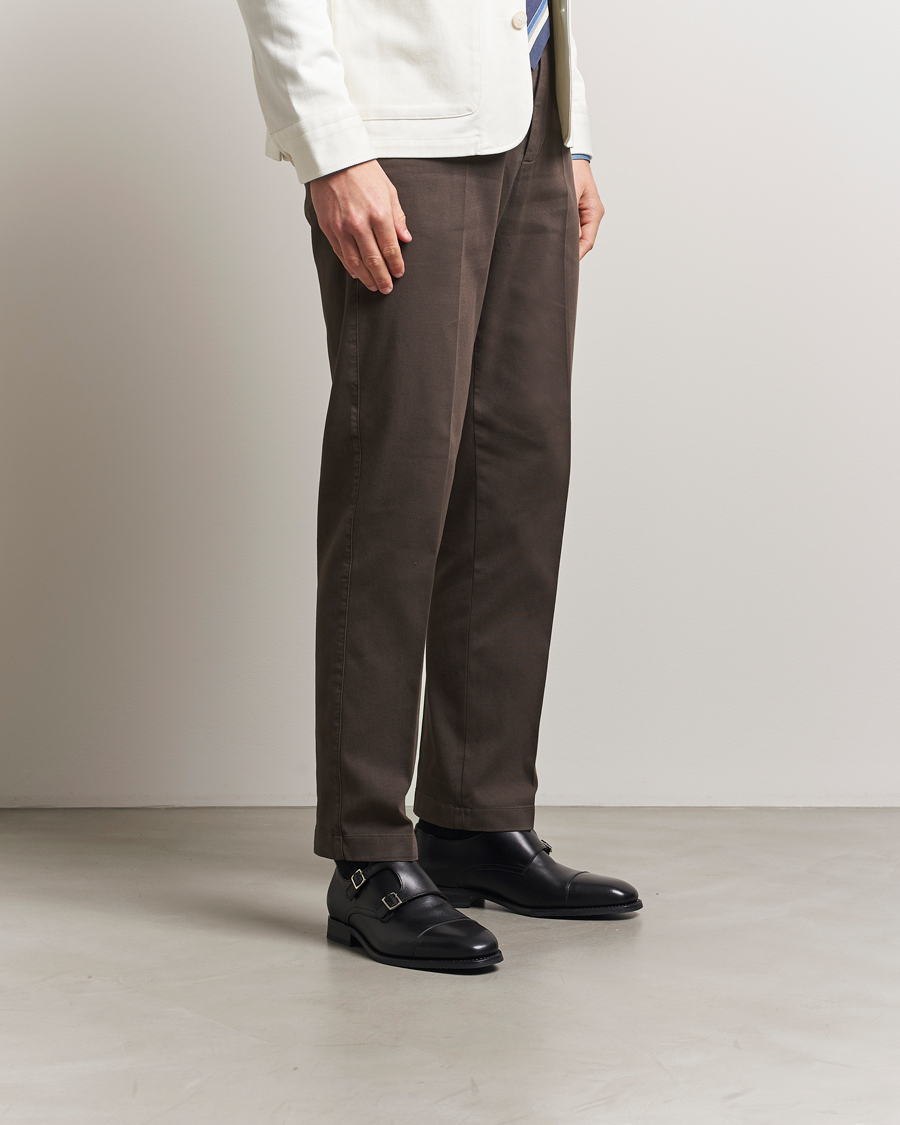 Men | Monk Strap Shoes | Myrqvist | Ålsten Double Monkstrap Black Calf