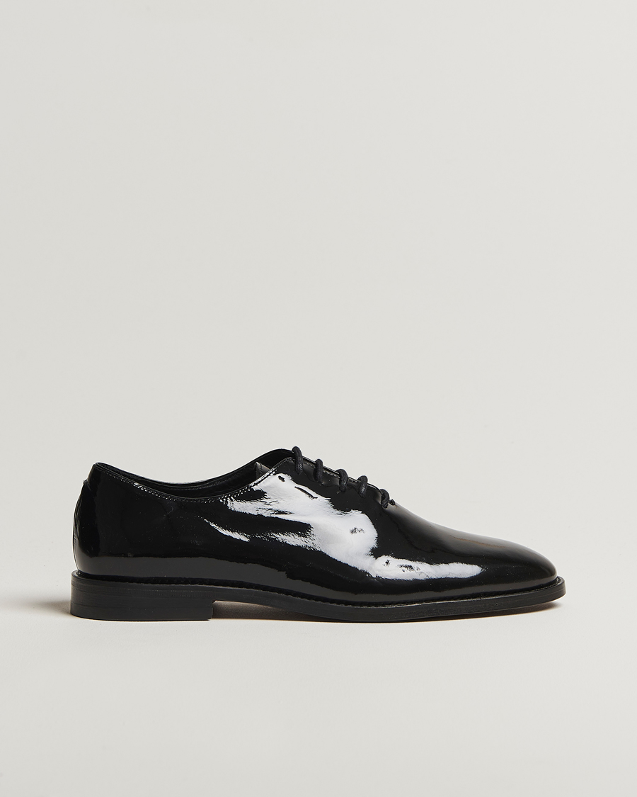 Men | Patent-Leather Shoes | Myrqvist | Drottningholm Patent Shoe Black