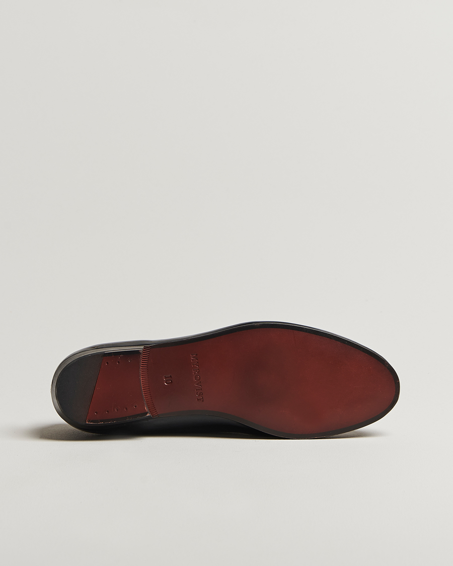 Men | Patent-Leather Shoes | Myrqvist | Ängby Patent Loafer Black