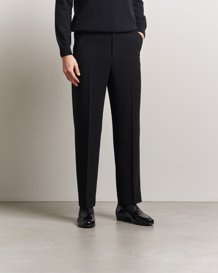 Men | Patent-Leather Shoes | Myrqvist | Ängby Patent Loafer Black
