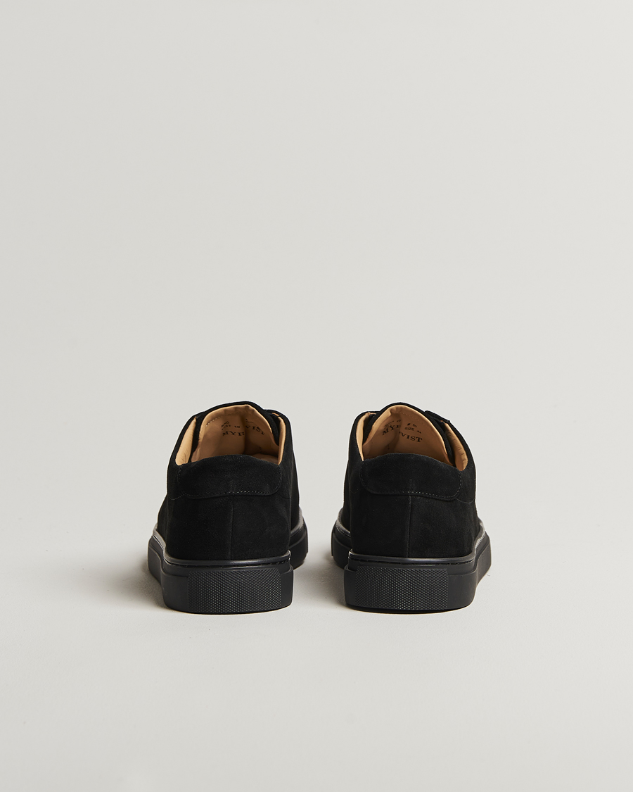 Men | Sneakers | Myrqvist | Alnö Sneakers Black Suede