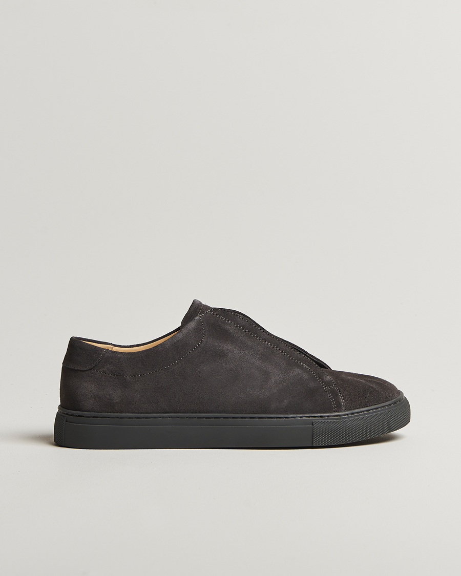 Men | Sneakers | Myrqvist | Alnö Sneakers Grey Suede