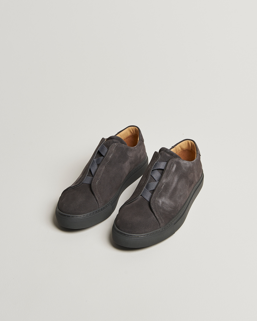 Men | Sneakers | Myrqvist | Alnö Sneakers Grey Suede