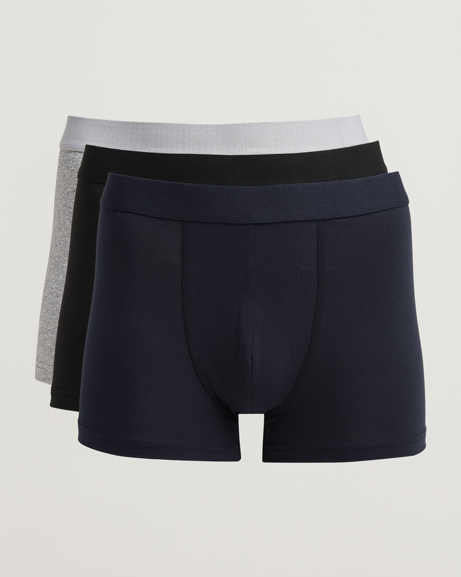 Men | Underwear & Socks | Bread & Boxers | 3-Pack Boxer Brief Grey/Navy/Black
