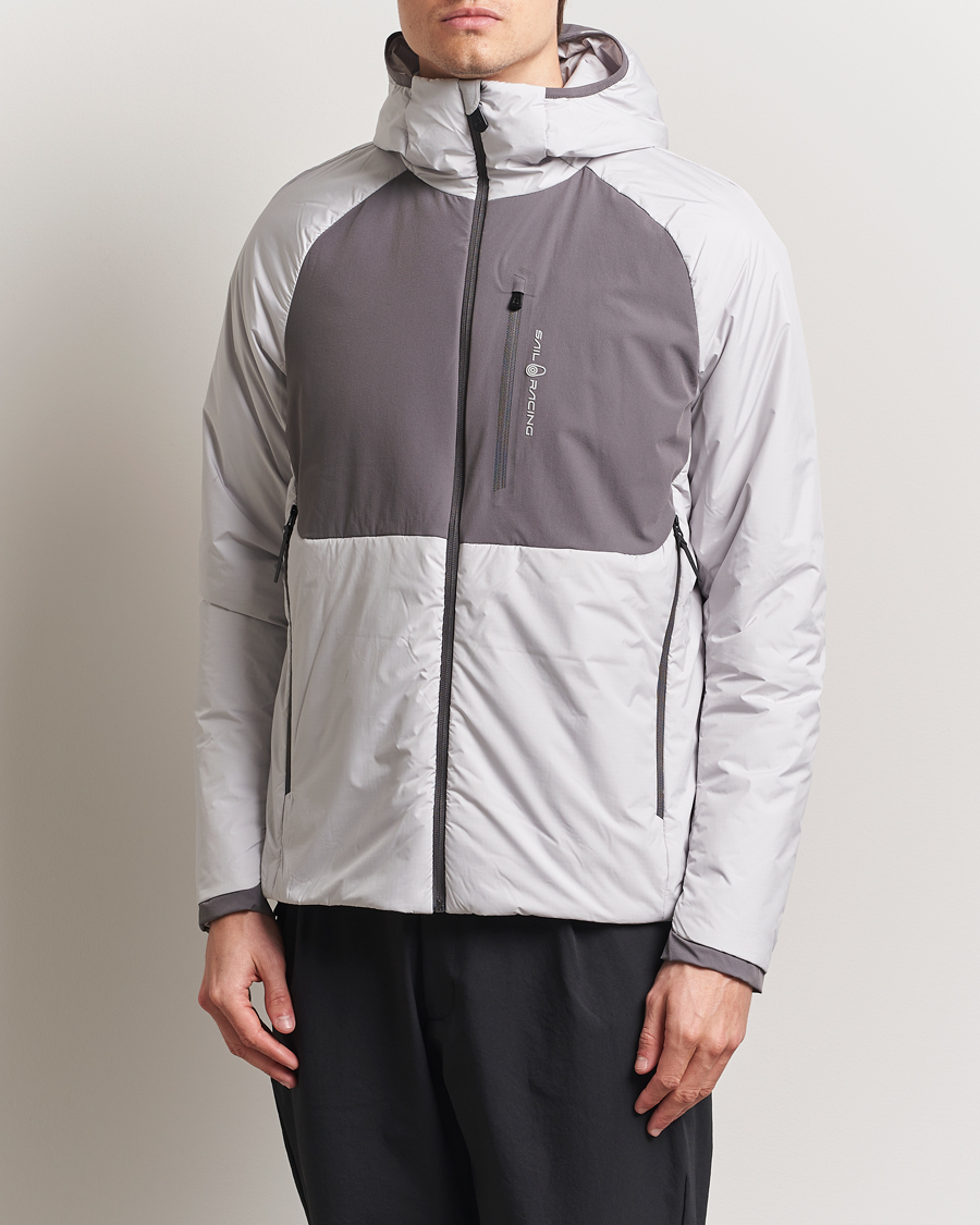 Men | Coats & Jackets | Sail Racing | Amplitude Primaloft Hooded Jacket Grey