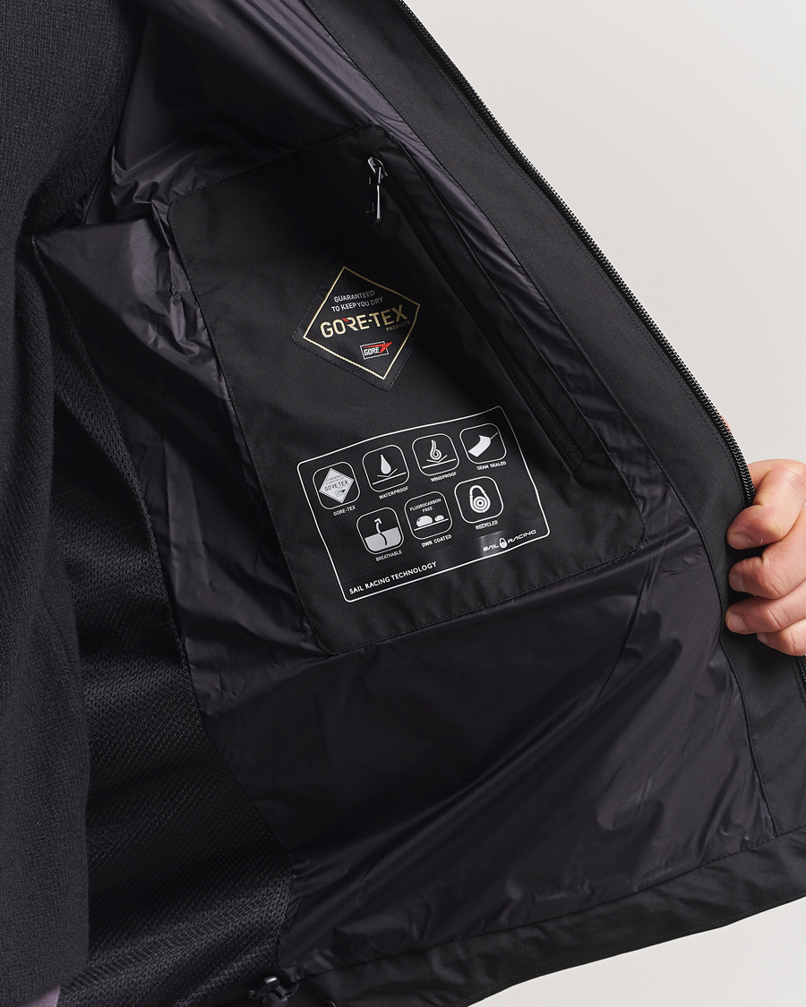 Men | Coats & Jackets | Sail Racing | Gore-Tex Hooded Jacket Carbon