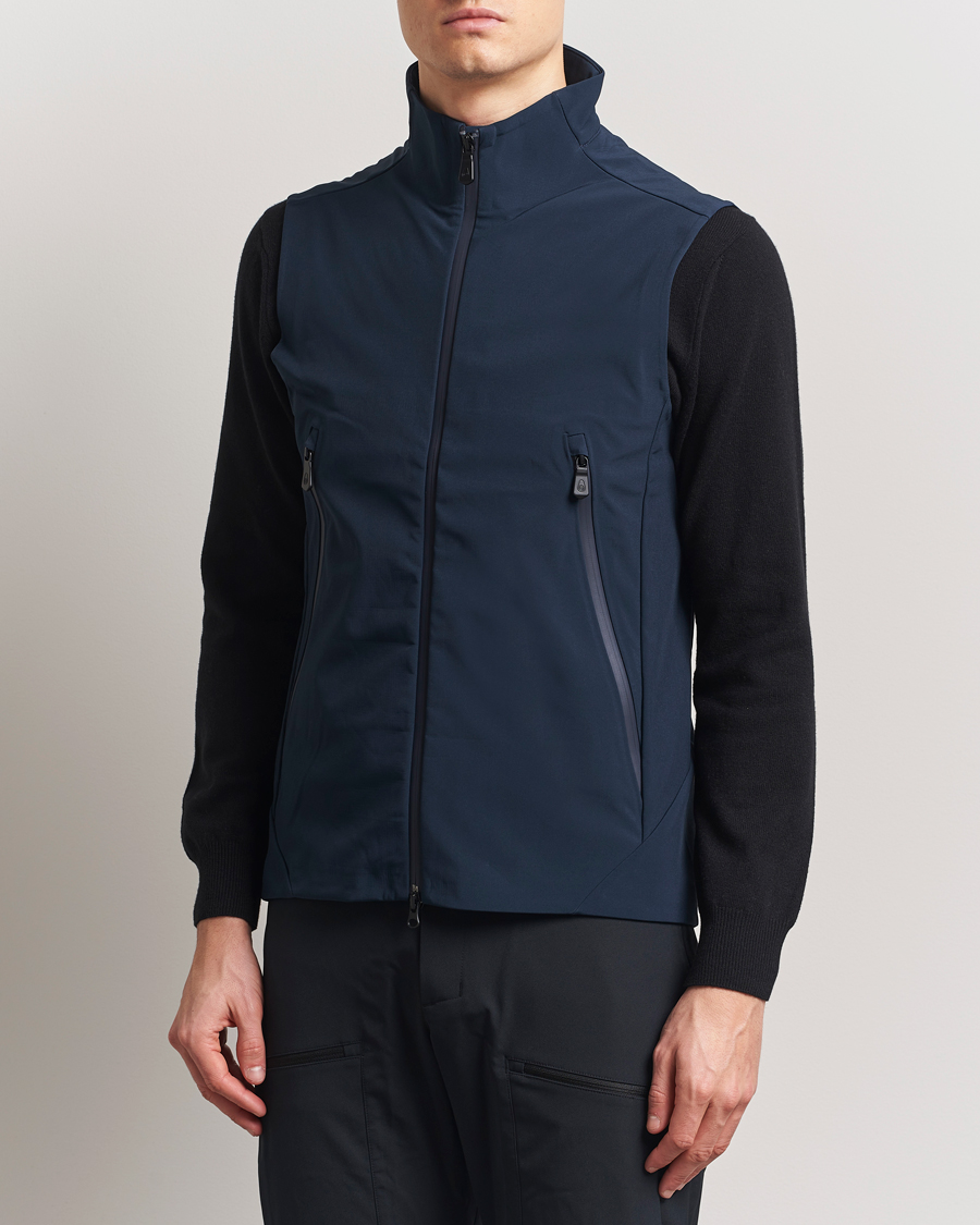 Men | Gilets | Sail Racing | Spray Softshell Vest Dark Navy