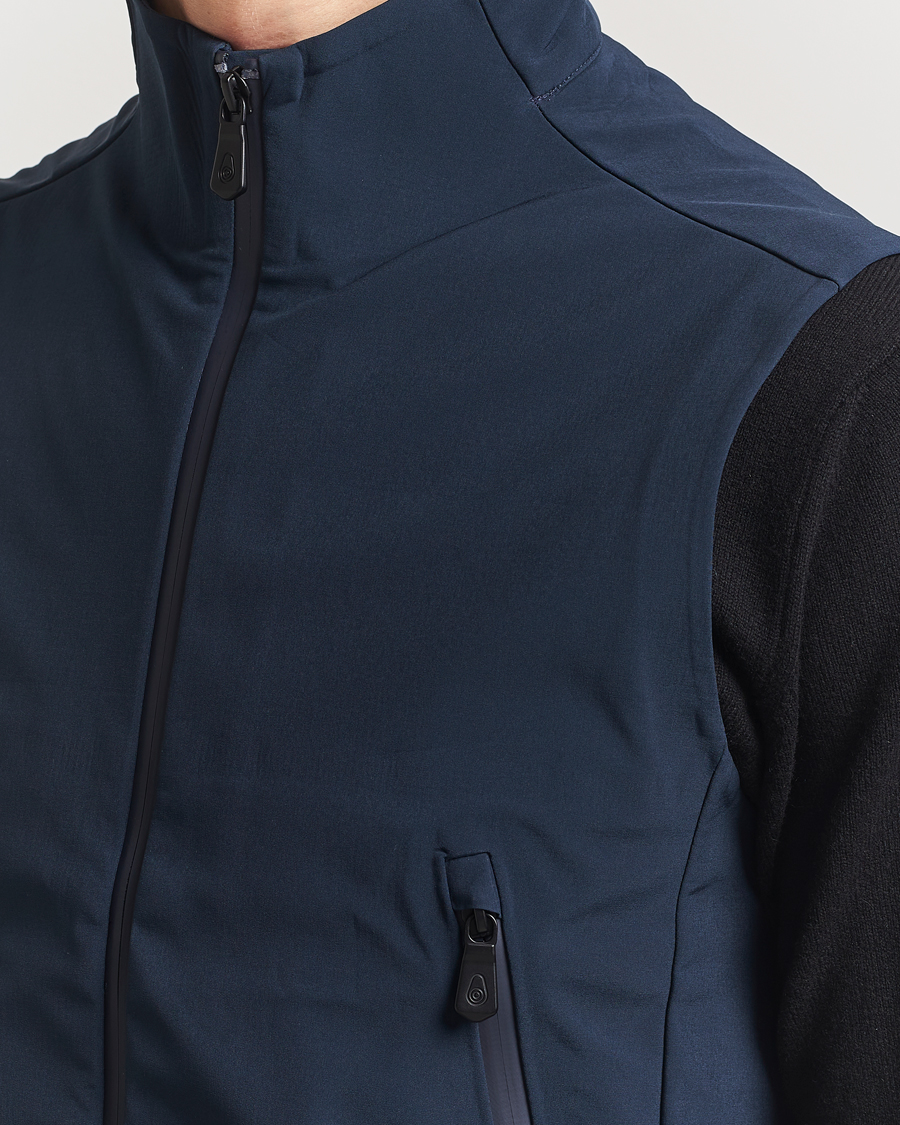 Men | Coats & Jackets | Sail Racing | Spray Softshell Vest Dark Navy