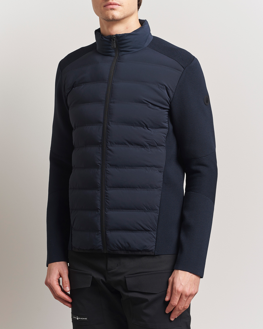 Men | Coats & Jackets | Sail Racing | Element Seamless Hybrid Jacket Dark Navy