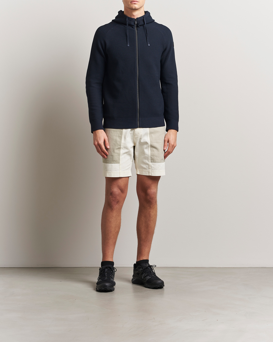 Men | Sweaters & Knitwear | Sail Racing | Element Seamless Hooded Full Zip Dark Navy