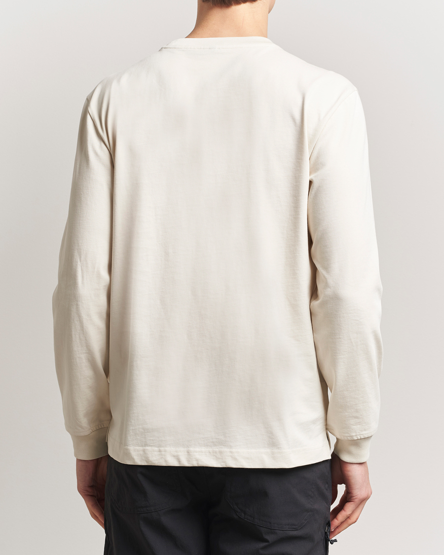 Men | T-Shirts | Sail Racing | Cyclone Heavy Cotton Long Sleeve T-Shirt Off White