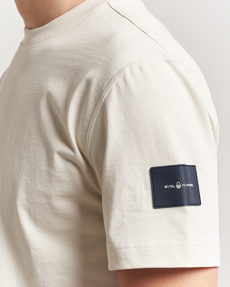 Men | T-Shirts | Sail Racing | Wind Crew Neck T-Shirt Off White
