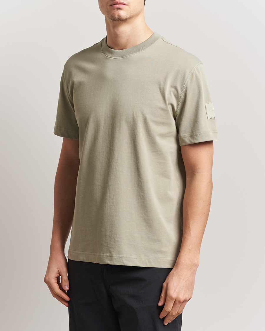 Men | T-Shirts | Sail Racing | Wind Crew Neck T-Shirt Light Khaki
