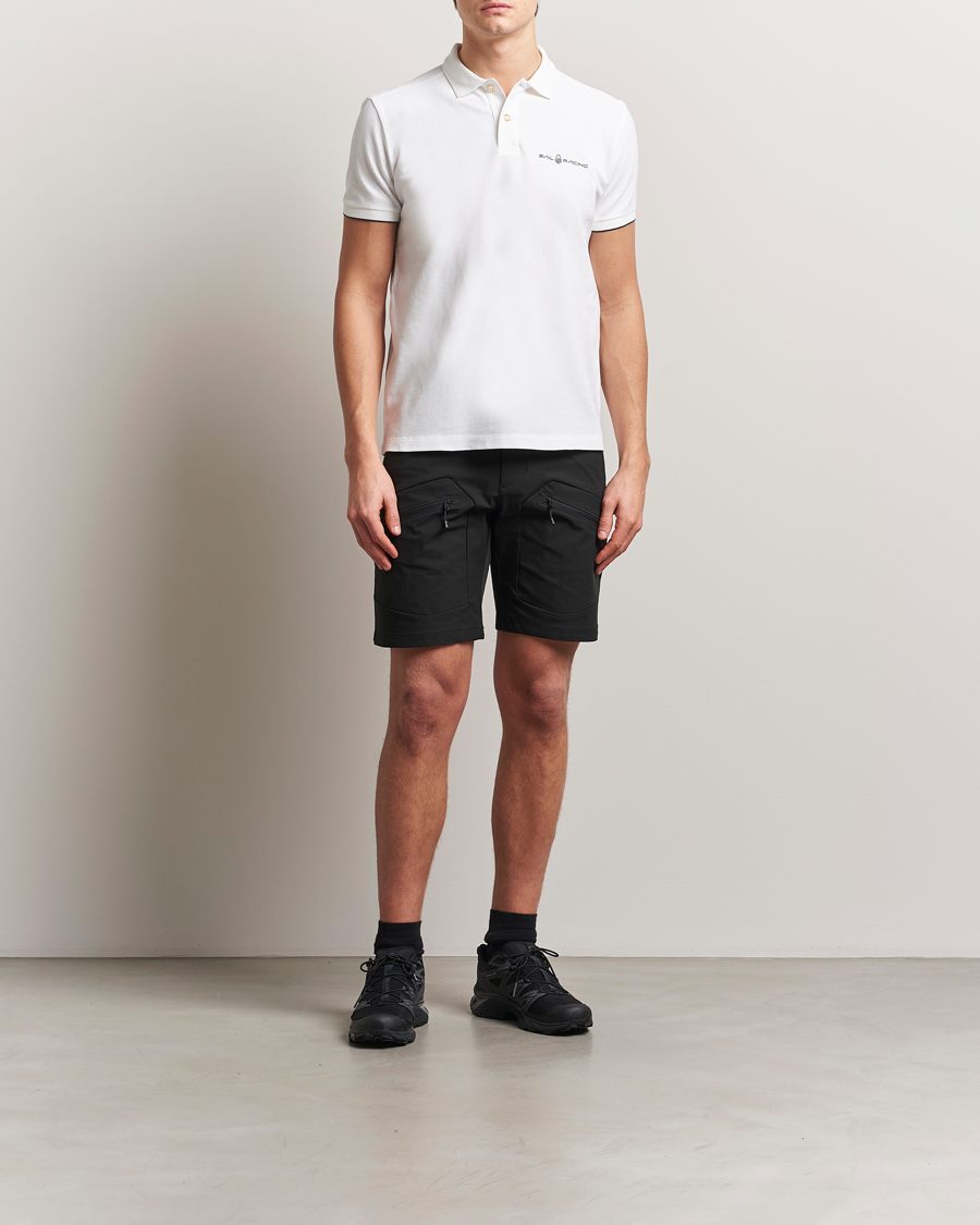 Men | Polo Shirts | Sail Racing | Bowman Polo White