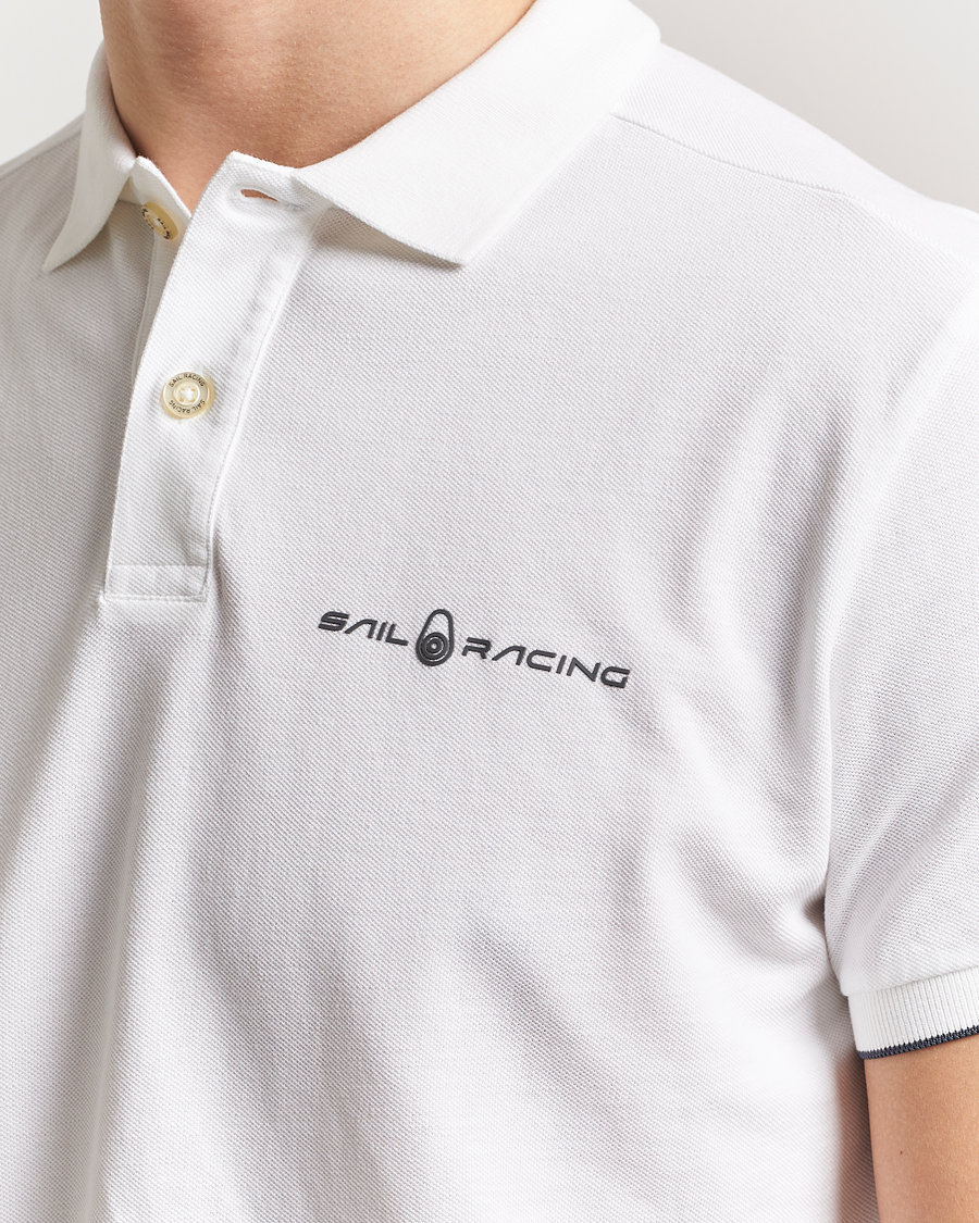 Men | Polo Shirts | Sail Racing | Bowman Polo White