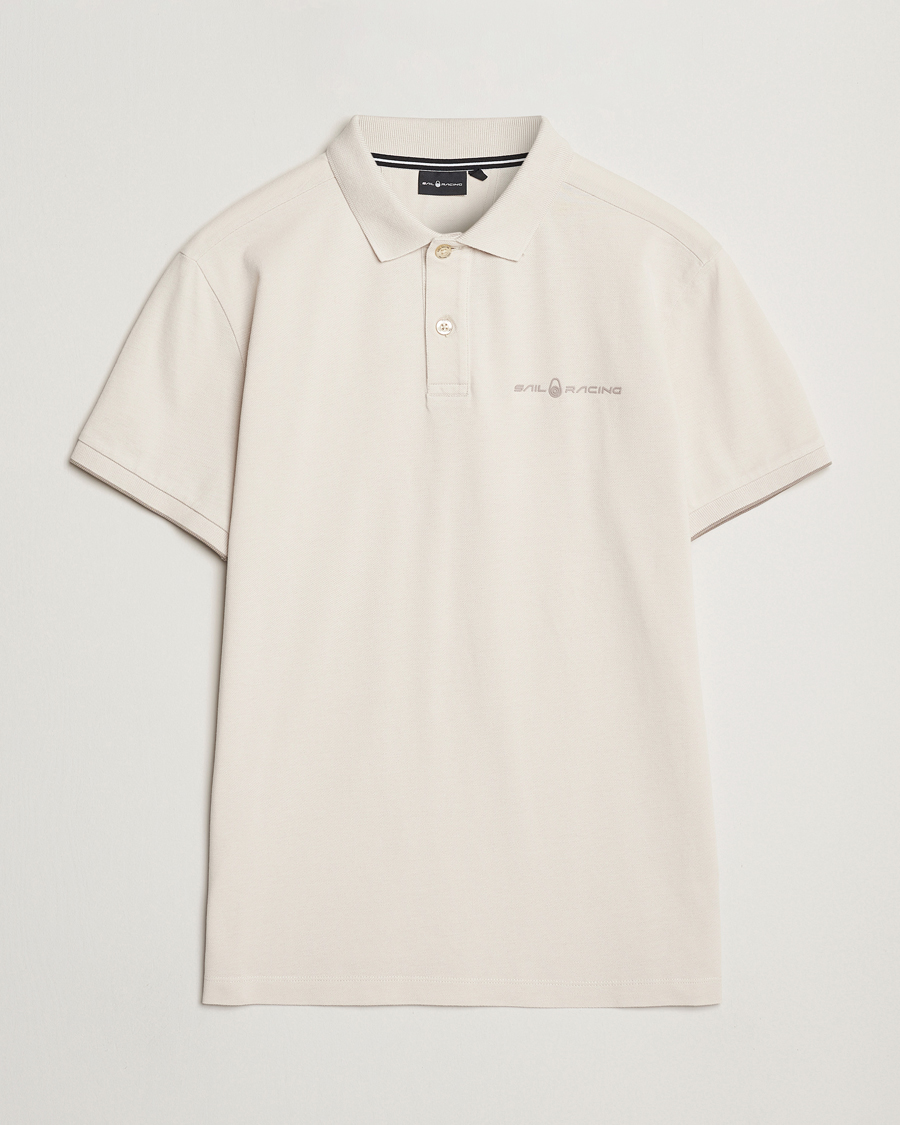 Men | Polo Shirts | Sail Racing | Bowman Polo Ecru